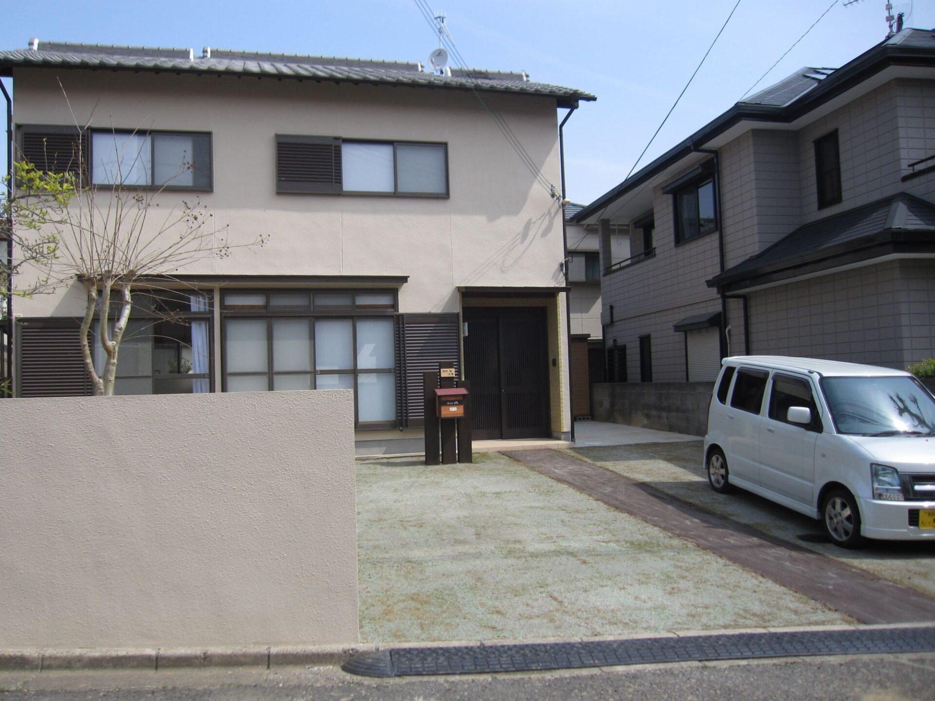 ターフパーキング施工例