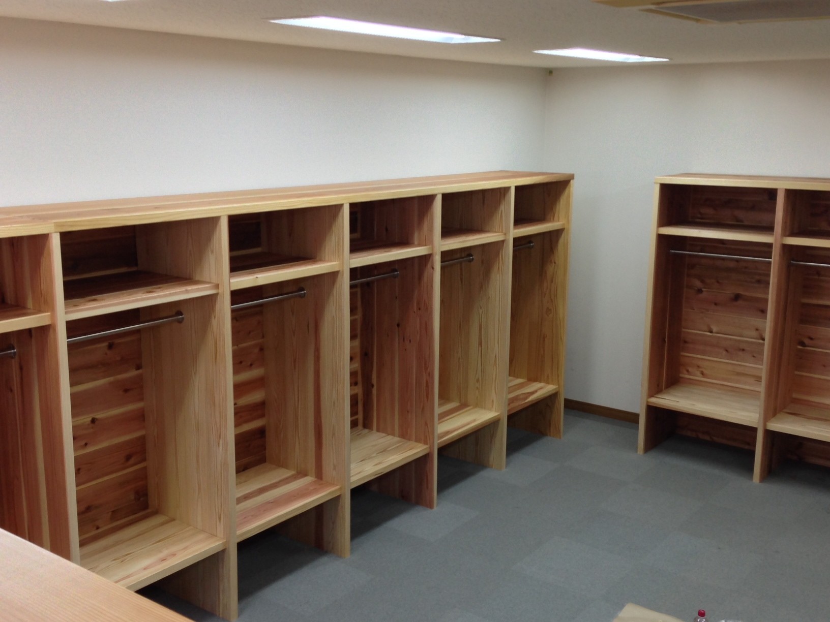 スポーツ施設ロッカールーム